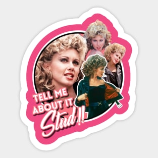 Tell Me About It Stud!! Sticker